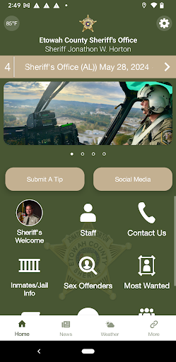 Android application Etowah County Sheriff's Office screenshort