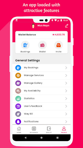 Botinga Provider Screen 3