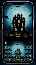 Halloween Ghost Keyboard Theme