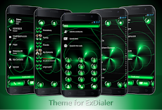 Dialer Theme Spheres Greenのおすすめ画像1