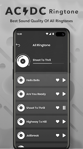 AC DC Ringtones Screen 3
