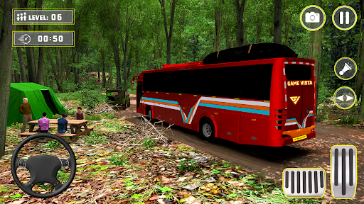 Android application Offroad City Bus Sim: Bus Game screenshort