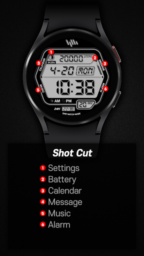 SamWatch Digital Atum Screen 3