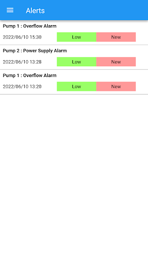 PumpTrace Screen 2