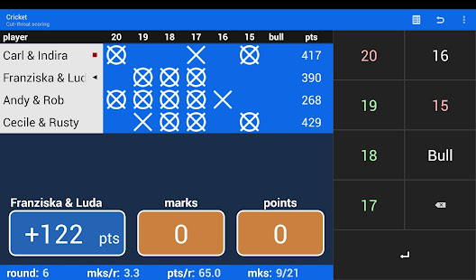 Darts Scoreboard 6.0 Screenshots 9