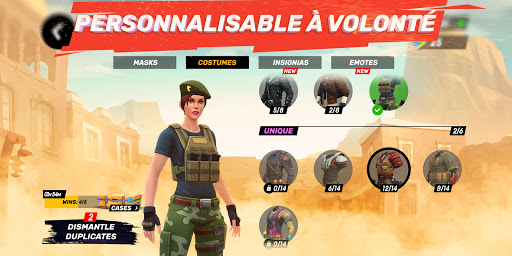 Code Triche Gods of Boom - Online PvP Action APK MOD (Astuce) screenshots 3