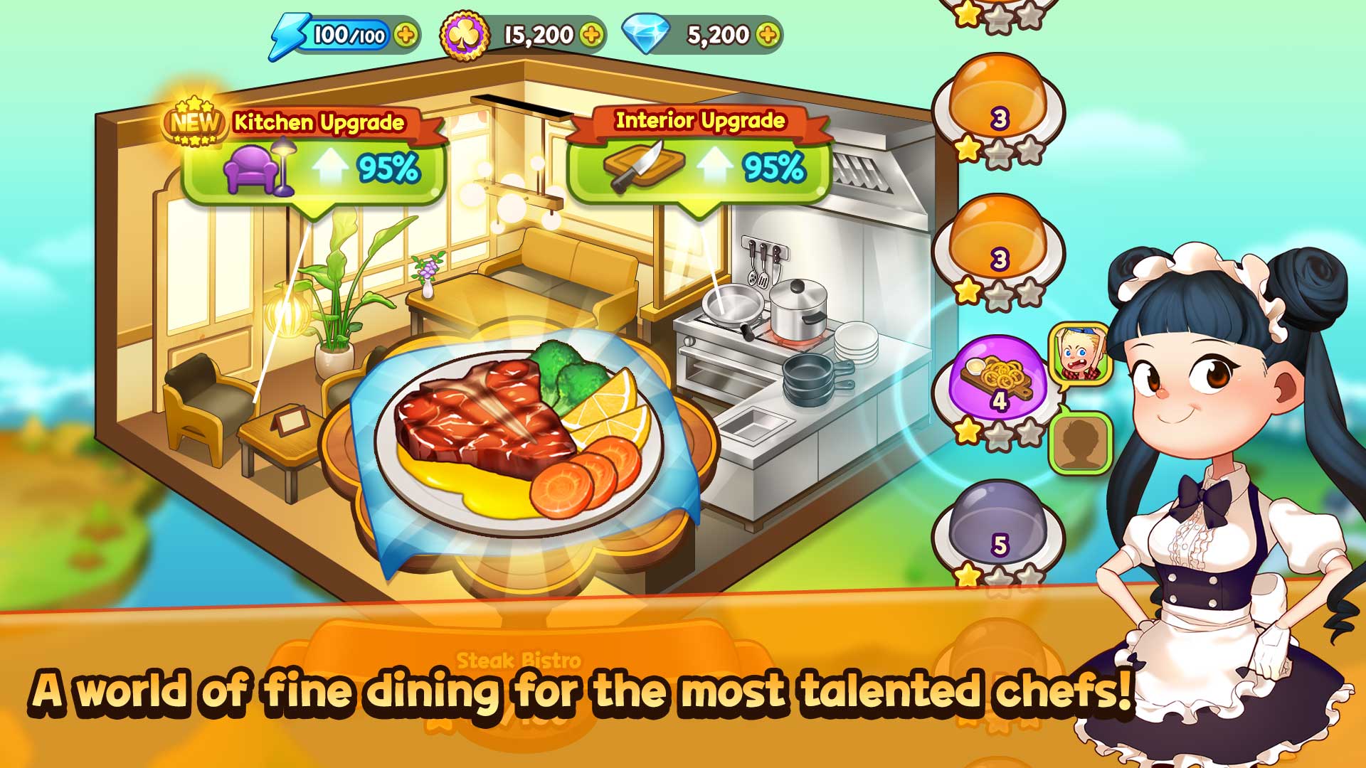 Android application Cooking Adventure™ screenshort