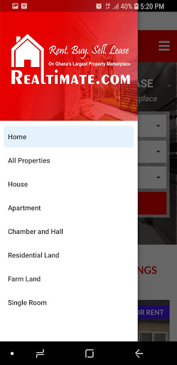 Realtimate GH: Rent, Buy, Sell Screen 3