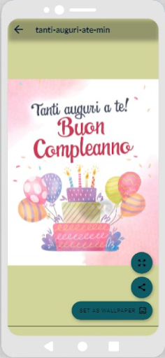 Android application Immagini di Buon Compleanno screenshort
