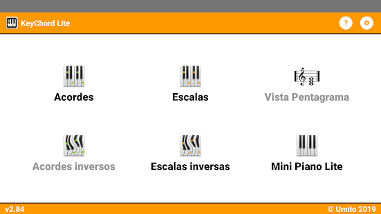 Vista previa de la aplicación