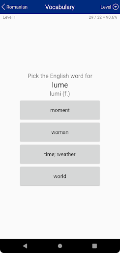 Android application LP Romanian screenshort