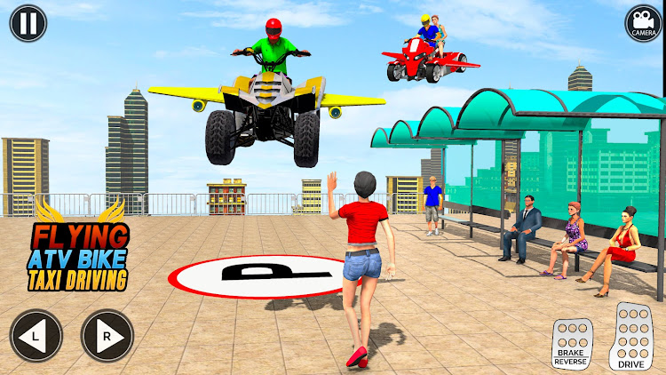Flying Motorbike Game ATV Taxi - 3.1 - (Android)