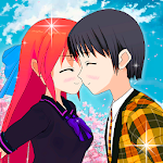 Cover Image of Download Anime School Love Story 1 1.3 APK