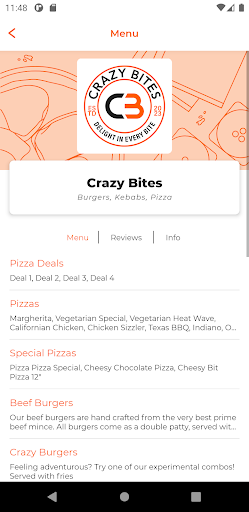 Crazy Bites B30 Screen 2