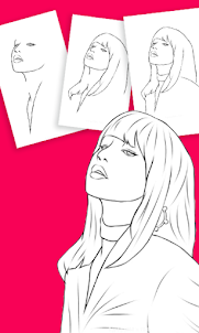 How to draw Blackpink and BTS