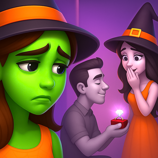 Halloween Love Triangle Game