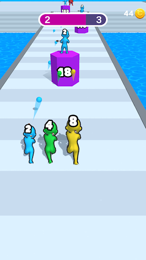 Merge Squad: 2048 Grabber Run Screen 3