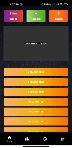 Android application CPS TEST screenshort