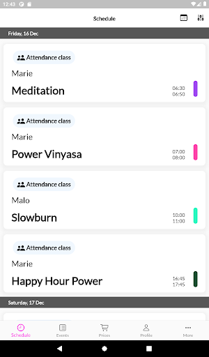 Anteprima dell'app