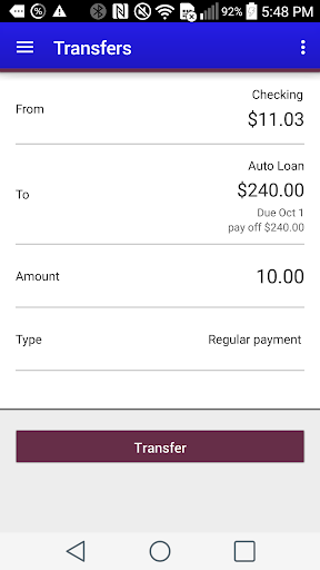 Salyersville National Bank Screen 3