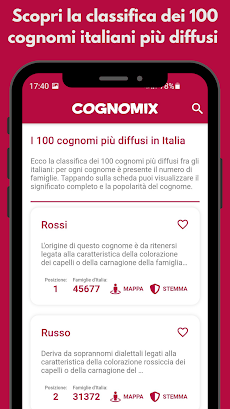Cognomix - Cognomi Italianiのおすすめ画像4