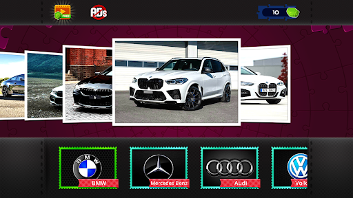 Android application Car Jigsaw puzzles game 2021 screenshort