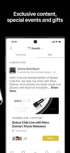 Qobuz Club Screen 3