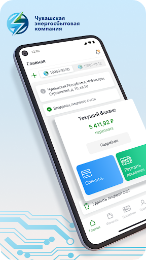 ЧЭСК - Личный кабинет Screenshot 1 - AppWisp.com