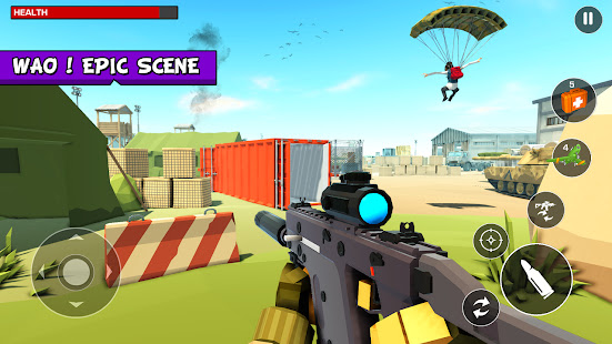 Crazy Polygon Shooting- Blitz Combat 1.0.0 APK screenshots 3
