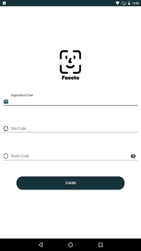 Faceto kiosk Screen 2
