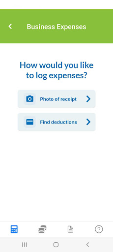 BossTax: Self-Employed Taxes Screen 2