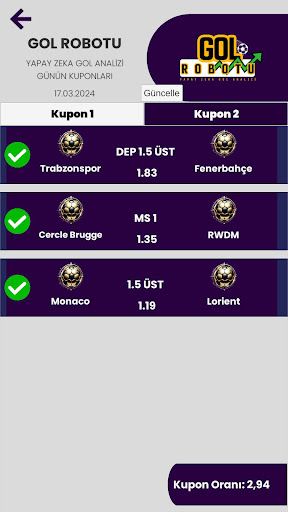 Gol Robotu Screen 2