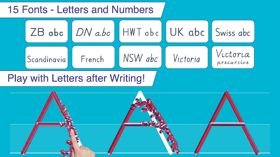 Writing Wizard - Handwriting Capture d'écran