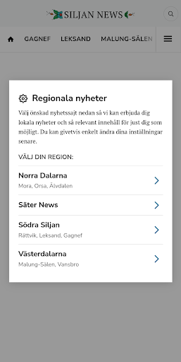 Siljan News Screen 2
