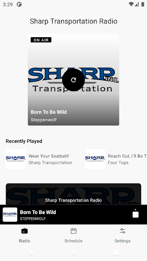 Android application STR Radio screenshort