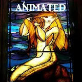 Stain Glass Mermaid Wallpaper icon