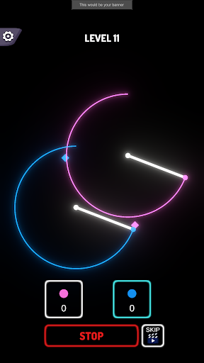 Dots Neon Stressrelief Puzzle