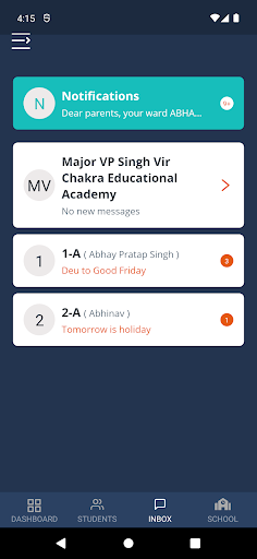 Major VP Singh Edu. Academy Screen 3