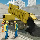 City Construction Snow Excavator Simulator icon
