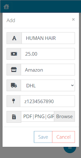 Road Runner Shipping/Logistics Screen 2