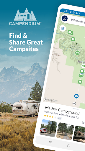Android application Campendium - RV & Tent Camping screenshort