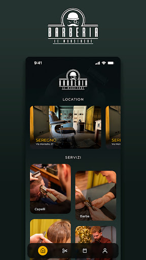 Android application Le Moustache Barberia screenshort