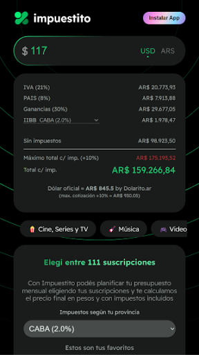 impuestito Screen 3