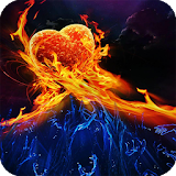 Fire And Ice Wallpaper icon