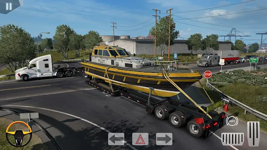 미국 트럭 시뮬레이터:트럭 게임