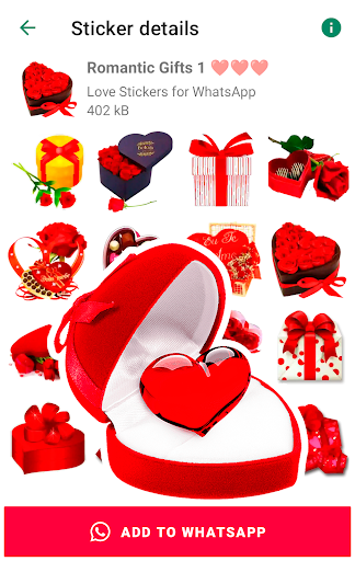 Love Emoji Stickers WASticker screenshot 9