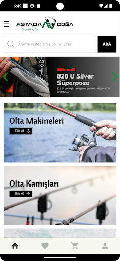 Android application Asyada Av Doğa Outdoor screenshort