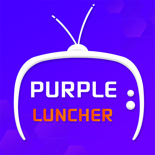 Purple Launcher - IPTV Player  Icon