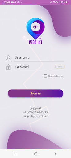 Android application VegaLive screenshort
