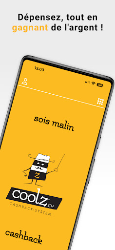 Android application Coolz - Cashback System screenshort